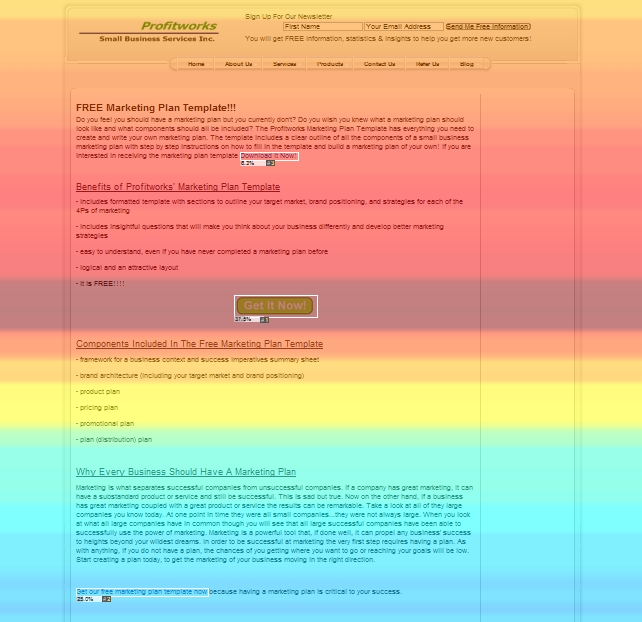 Free Website Heat Map Tool